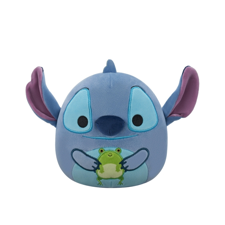 Squishmallows 20 cm Pluche Disney Stitch - Stitch houdt kikker vast in de groep SPEELGOED, KINDER- & BABYPRODUCTEN / Babyspeelgoed / Knuffels bij TP E-commerce Nordic AB (D15528)