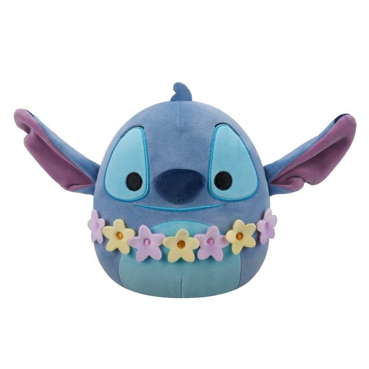 Squishmallows 20 cm Pluche Disney Stitch - Stitch draagt lei in de groep SPEELGOED, KINDER- & BABYPRODUCTEN / Babyspeelgoed / Knuffels bij TP E-commerce Nordic AB (D15529)