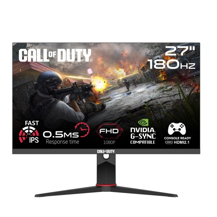Twisted Minds CALL OF DUTY - 27 FHD - 180HZ - ZWART in de groep COMPUTERS & RANDAPPARATUUR / Computermonitor / Computermonitoren bij TP E-commerce Nordic AB (D15540)