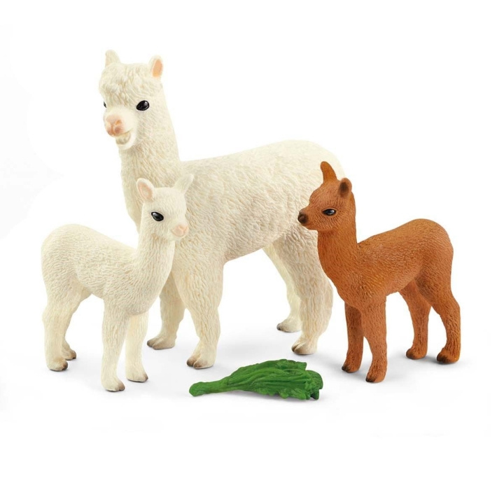 Schleich Wild Life - Alpaca-set (42544) in de groep SPEELGOED, KINDER- & BABYPRODUCTEN / Speelgoed / Figuren, Miniaturen & accessoires bij TP E-commerce Nordic AB (D15542)