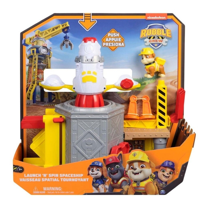 Rubble & Crew Start het ruimteschip - (6071624) in de groep SPEELGOED, KINDER- & BABYPRODUCTEN / Speelgoed / Speelset bij TP E-commerce Nordic AB (D15552)