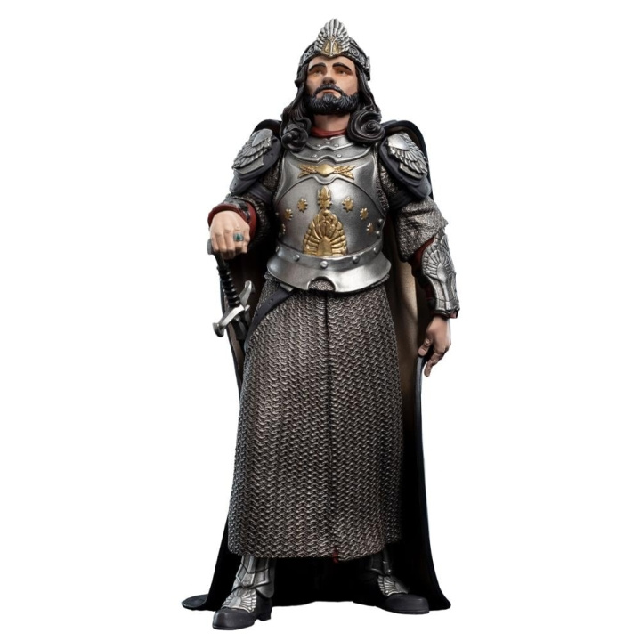 Weta Workshop Lord of the Rings Trilogie - Koning Aragorn Figuur Mini Epics in de groep SPORT, VRIJE TIJD & HOBBY / Leuke dingen / Verzamelobjecten bij TP E-commerce Nordic AB (D15592)
