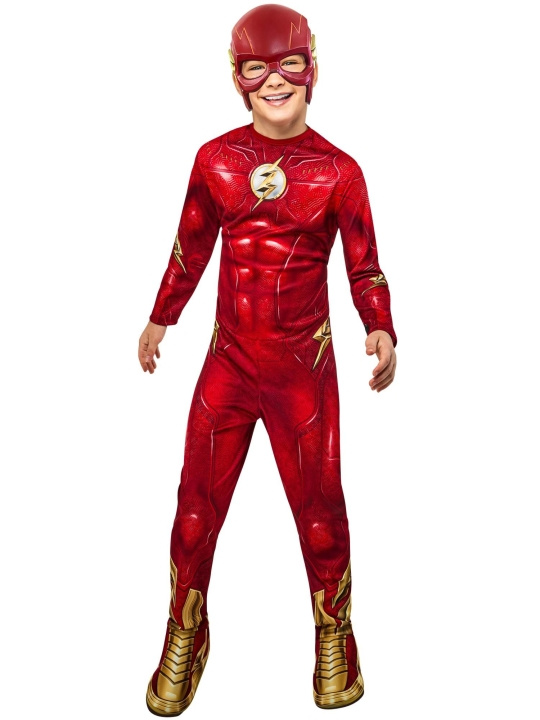 Rubies DC Comics-kostuum - The Flash (122-128 cm) in de groep SPEELGOED, KINDER- & BABYPRODUCTEN / Speelgoed / Gemaskered kostuums bij TP E-commerce Nordic AB (D15599)