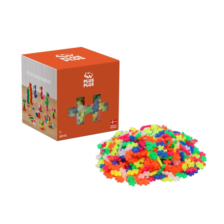 Plus Plus Mini Neon 600 stuks - (3311) in de groep SPEELGOED, KINDER- & BABYPRODUCTEN / Speelgoed / Bouwspeelgoed / Bouwblokken bij TP E-commerce Nordic AB (D15604)