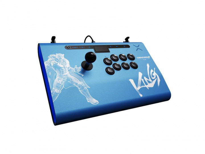 PDP Gaming Victrix Pro FS Arcade Fight Stick Tekken 8 King in de groep COMPUTERS & RANDAPPARATUUR / GAMING / Gaming accessoires bij TP E-commerce Nordic AB (D15610)