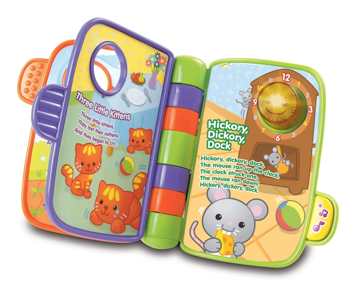VTech Baby rijm- en ontdekboek (Deens) (950-138332) in de groep SPEELGOED, KINDER- & BABYPRODUCTEN / Speelgoed / Speelgoed bij TP E-commerce Nordic AB (D15620)