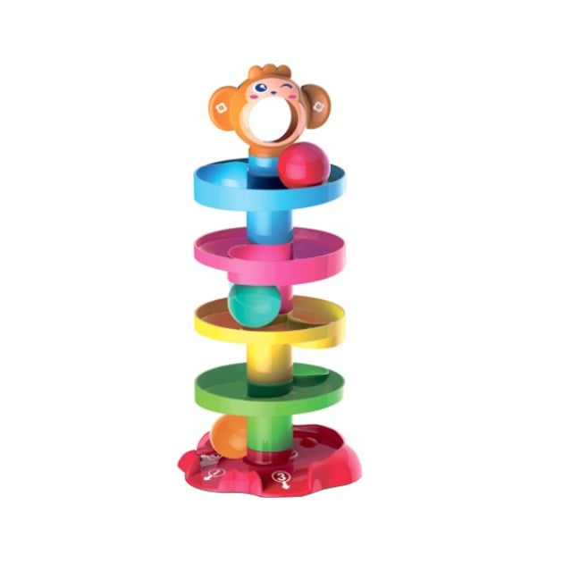 Scandinavian Baby Products Verdraaide ballentoren - (SBP-01771) in de groep SPEELGOED, KINDER- & BABYPRODUCTEN / Babyspeelgoed / Activiteitenspeelgoed bij TP E-commerce Nordic AB (D15624)