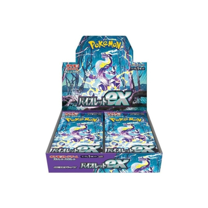Pokémon Violet EX boosterdoos (JP) in de groep SPEELGOED, KINDER- & BABYPRODUCTEN / Spelletje / Kaartspel bij TP E-commerce Nordic AB (D15631)