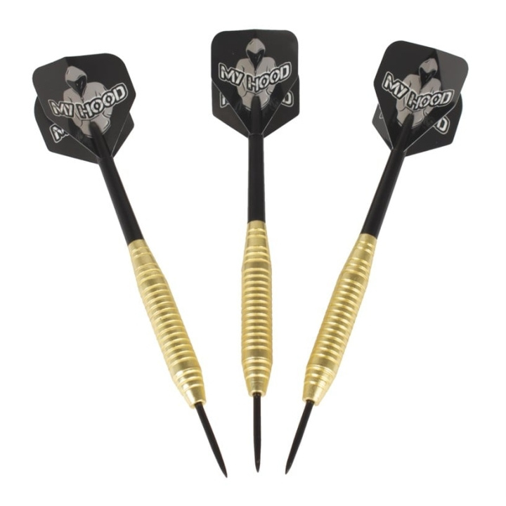 My Hood Dartpijlen in messing 23 gr. (702051) in de groep SPEELGOED, KINDER- & BABYPRODUCTEN / Spelletje / Spellen voor buiten bij TP E-commerce Nordic AB (D15645)