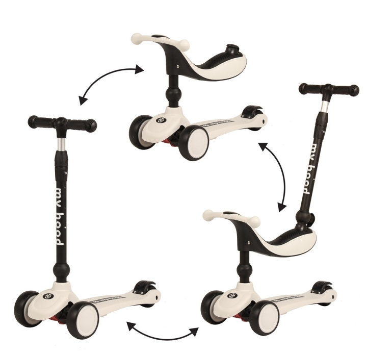 My Hood Kick\'n\'Ride - Grijs (505146) in de groep SPEELGOED, KINDER- & BABYPRODUCTEN / Buitenspeelgoed / Fietsen & Steppen bij TP E-commerce Nordic AB (D15646)