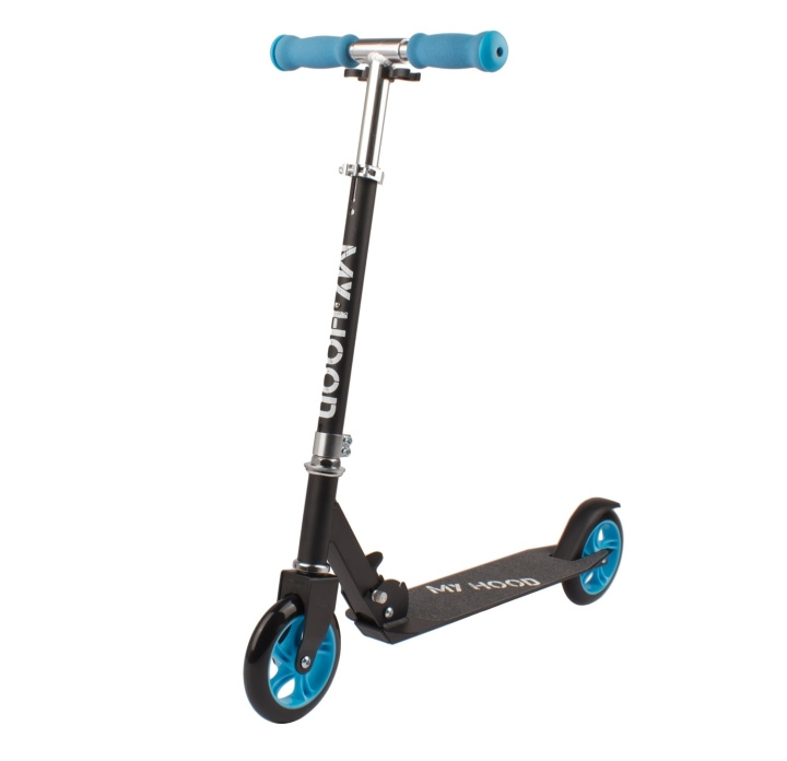 My Hood Scooter 145 Zwart/Turquoise (505162) in de groep SPEELGOED, KINDER- & BABYPRODUCTEN / Buitenspeelgoed / Fietsen & Steppen bij TP E-commerce Nordic AB (D15648)