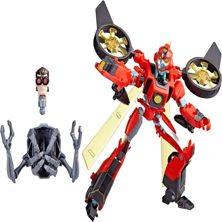 Transformers Earthspark Deluxe-klasse - Terran Twitch in de groep SPEELGOED, KINDER- & BABYPRODUCTEN / Speelgoed / Figuren, Miniaturen & accessoires bij TP E-commerce Nordic AB (D15650)
