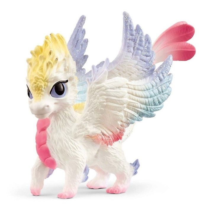 Schleich Regenboog Baby Draak - (70825) in de groep SPEELGOED, KINDER- & BABYPRODUCTEN / Speelgoed / Figuren, Miniaturen & accessoires bij TP E-commerce Nordic AB (D15672)