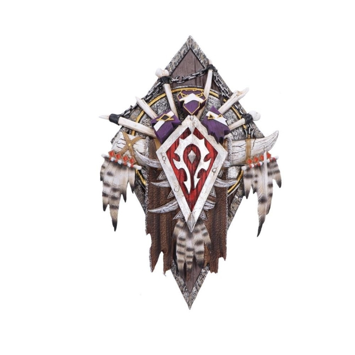 Nemesis Now World of Warcraft Horde Muurplaat Hoogte 30cm in de groep SPORT, VRIJE TIJD & HOBBY / Leuke dingen / Verzamelobjecten bij TP E-commerce Nordic AB (D15676)