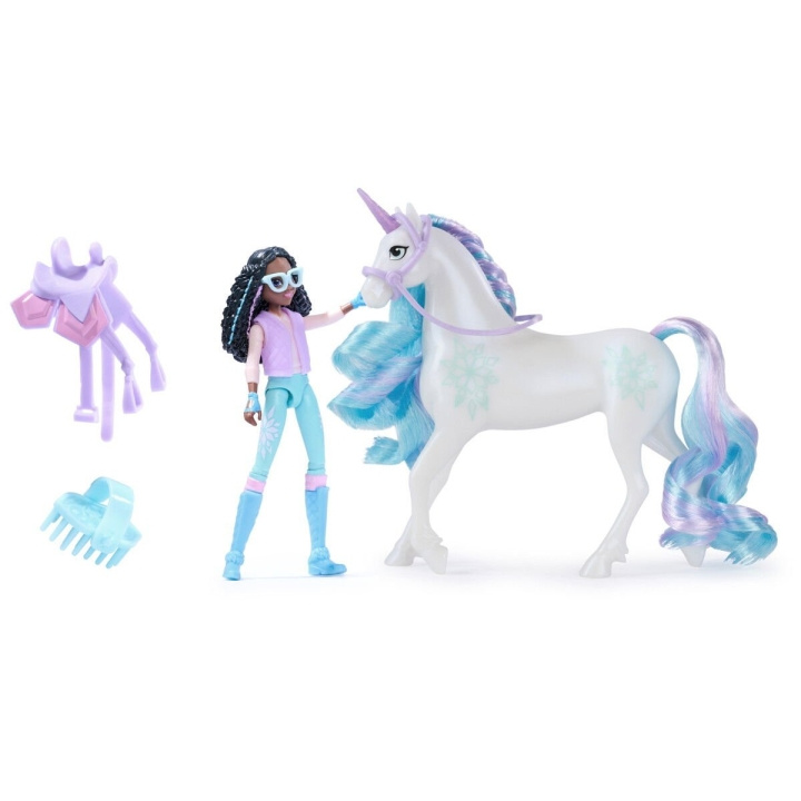 Unicorn Academy Pop & Eenhoorn - Layla & Glacier (6066849) in de groep SPEELGOED, KINDER- & BABYPRODUCTEN / Speelgoed / Docks & Accessoires bij TP E-commerce Nordic AB (D15696)