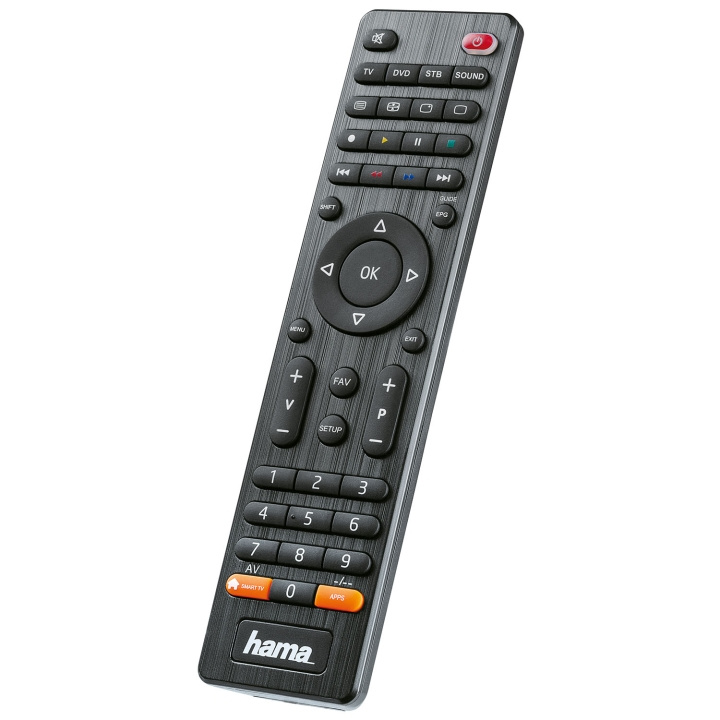 Hama Remote Control Universal 4in1 in de groep HOME ELECTRONICS / Audio & Beeld / TV & Accessoires / Afstandsbedieningen bij TP E-commerce Nordic AB (D15807)