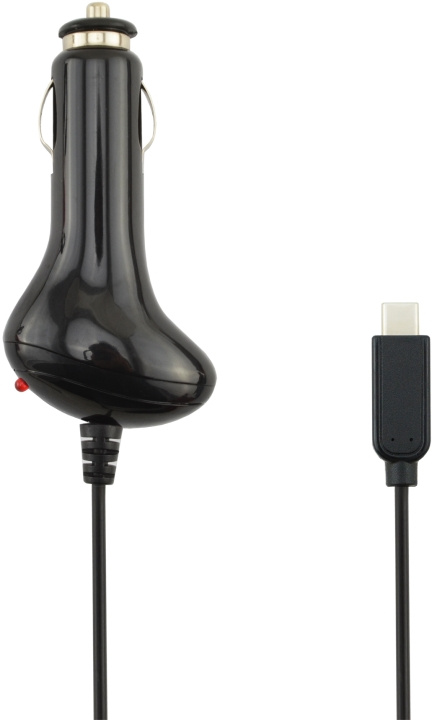 Wave auto-oplader, Type-C, 5V/3A in de groep SMARTPHONE & TABLETS / Opladers & Kabels / Autoladers / Autoladers Type-C bij TP E-commerce Nordic AB (D15855)