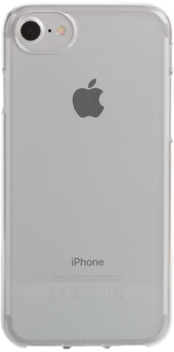 Wave siliconen beschermhoes voor iPhone 6 / 6s / 7 / 8 / SE, transparant in de groep SMARTPHONE & TABLETS / Mobielbescherming / Apple / iPhone 8 / Screen Protectors bij TP E-commerce Nordic AB (D15857)