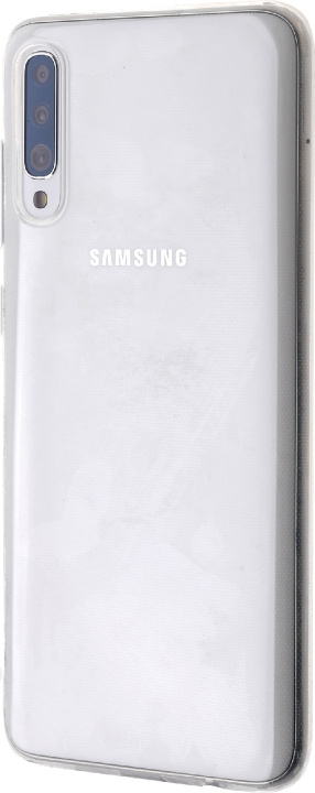 Wave siliconen beschermer, Samsung Galaxy A70, transparant in de groep SMARTPHONE & TABLETS / Mobielbescherming / Samsung bij TP E-commerce Nordic AB (D15889)