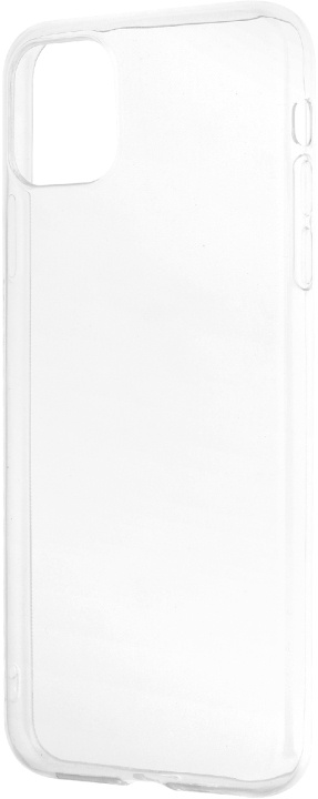 Wave siliconenhoes, iPhone 11, transparant in de groep SMARTPHONE & TABLETS / Mobielbescherming / Apple / Lippenstift / Lipgloss bij TP E-commerce Nordic AB (D15895)