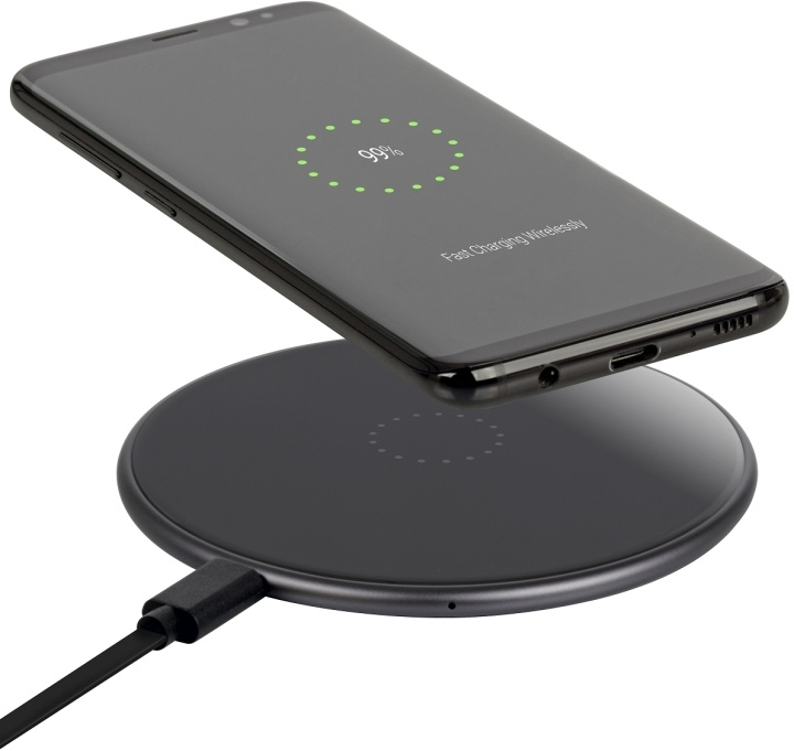 Wave QiPad draadloos opladen in de groep SMARTPHONE & TABLETS / Opladers & Kabels / Draadloze Qi-oplader bij TP E-commerce Nordic AB (D15901)