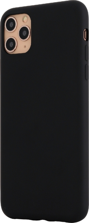 Wave Soft Touch Telefoonhoesje, Apple iPhone 11 Pro Max, zwart in de groep SMARTPHONE & TABLETS / Mobielbescherming / Apple / iPhone 11 Pro Max / Hoesjes bij TP E-commerce Nordic AB (D15911)