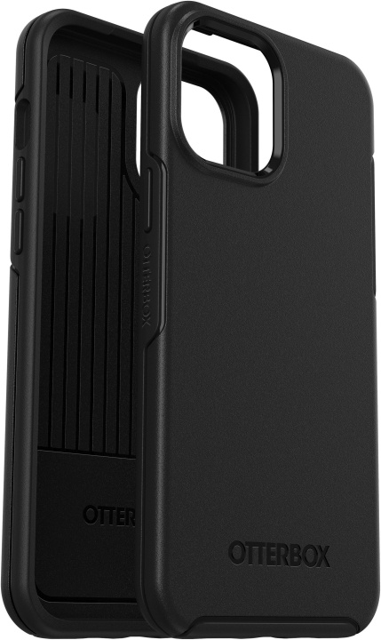 Otterbox Symmetrie hoesje, iPhone 12 / 12 Pro, zwart in de groep SMARTPHONE & TABLETS / Mobielbescherming / Apple / IPL en laser bij TP E-commerce Nordic AB (D15930)
