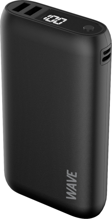 Wave Extrapower Powerbank, 20 000 mAh, zwart in de groep SMARTPHONE & TABLETS / Opladers & Kabels / Powerbanks bij TP E-commerce Nordic AB (D15969)