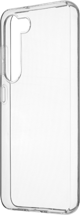 Wave siliconen beschermer, Samsung Galaxy S23, transparant in de groep SMARTPHONE & TABLETS / Mobielbescherming / Samsung bij TP E-commerce Nordic AB (D16123)