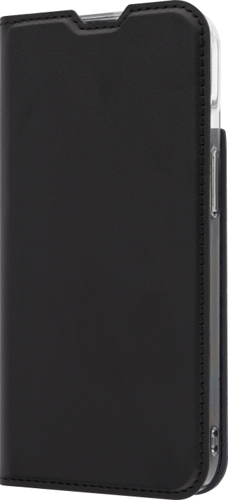 FoneKit BookCase beschermhoes, iPhone 13, zwart in de groep SMARTPHONE & TABLETS / Mobielbescherming / Apple / iPhone 13 bij TP E-commerce Nordic AB (D16134)