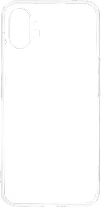 FoneKit siliconenhoes, Nothing Phone (1), transparant in de groep SMARTPHONE & TABLETS / Mobielbescherming / Apple / Lippenstift bij TP E-commerce Nordic AB (D16143)