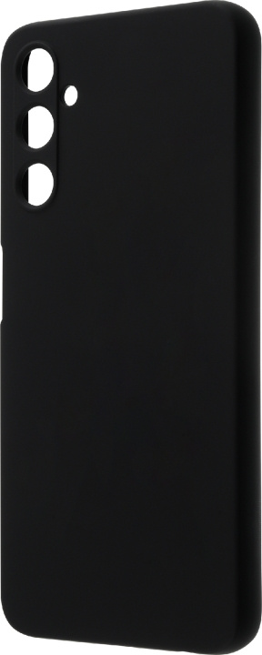 Wave Soft Touch siliconen beschermer, Samsung Galaxy A05s, Zwart in de groep SMARTPHONE & TABLETS / Mobielbescherming / Samsung bij TP E-commerce Nordic AB (D16228)