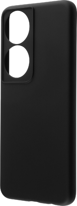 Wave Soft Touch Silicone Beschermer, Honor X7b, Zwart in de groep SMARTPHONE & TABLETS / Mobielbescherming / Huawei/Honor bij TP E-commerce Nordic AB (D16260)