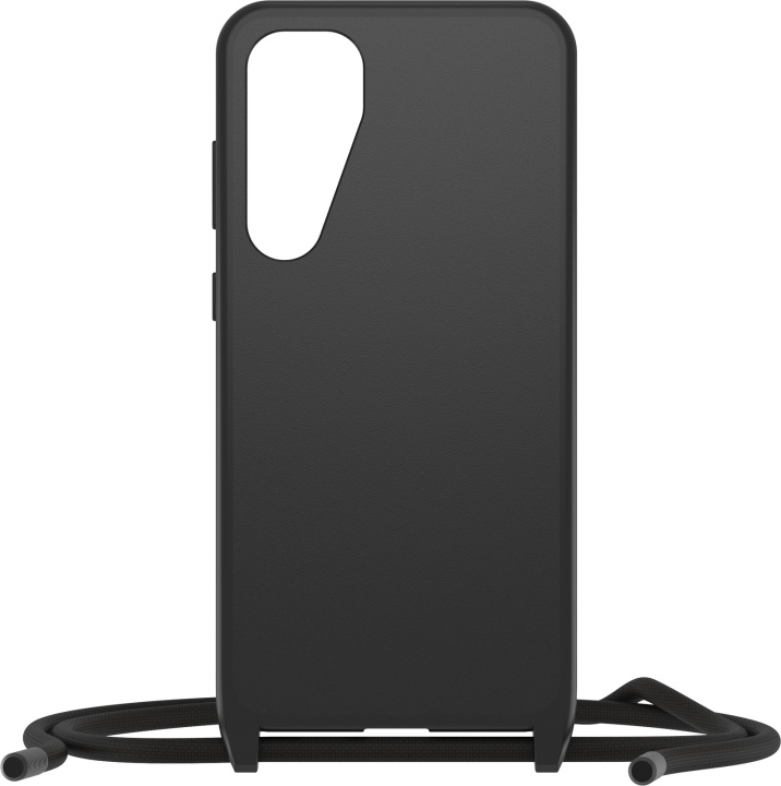 Otterbox React Necklace beschermhoes met riem, zwart, Samsung Galaxy S24+ in de groep SMARTPHONE & TABLETS / Mobielbescherming / Samsung bij TP E-commerce Nordic AB (D16309)