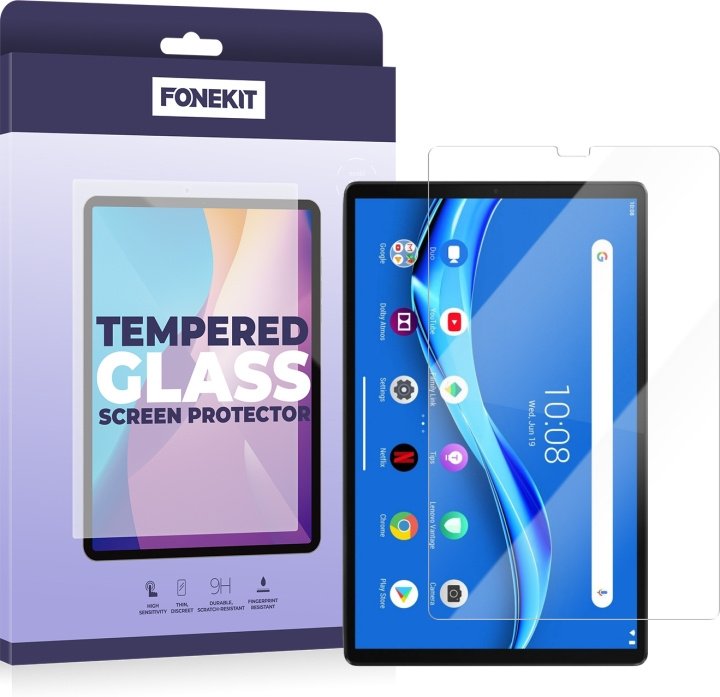 FoneKit gepantserd glas, Lenovo M10 Plus 3e generatie (10,6