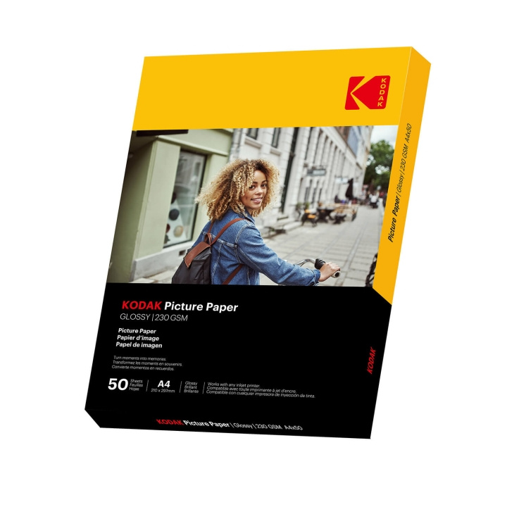 Kodak 21x29,7cm Blankt Fotopapper 230g/m² 50 Ark in de groep HOME ELECTRONICS / Foto & Video / Fotoapparatuur / Overige bij TP E-commerce Nordic AB (D16444)