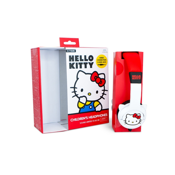 HELLO KITTY Hörlur Hello Kitty On-Ear 85db Trådbunden Med Öron in de groep HOME ELECTRONICS / Audio & Beeld / Koptelefoon & Accessoires / Koptelefoon bij TP E-commerce Nordic AB (D16446)