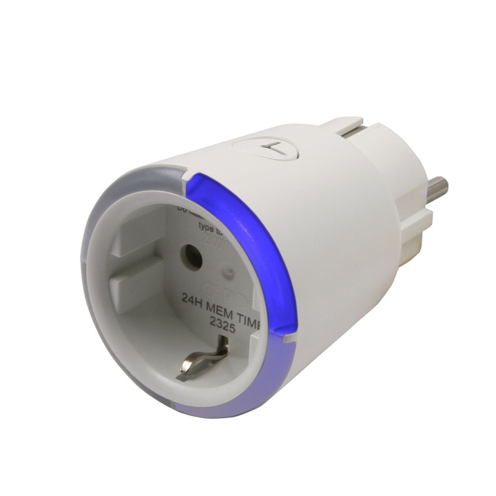 CAPiDi Säkerhetstimer Memtimer 1-10h Minne Vit in de groep HUISHOUDEN & TUIN / Elektriciteit & Verlichting / Timers bij TP E-commerce Nordic AB (D16461)