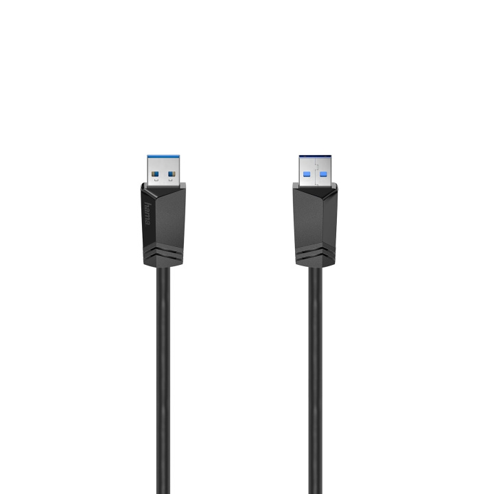 Hama Kabel USB A-A Svart 1.5m in de groep COMPUTERS & RANDAPPARATUUR / Computerkabels / USB / USB-A / Kabels bij TP E-commerce Nordic AB (D16468)