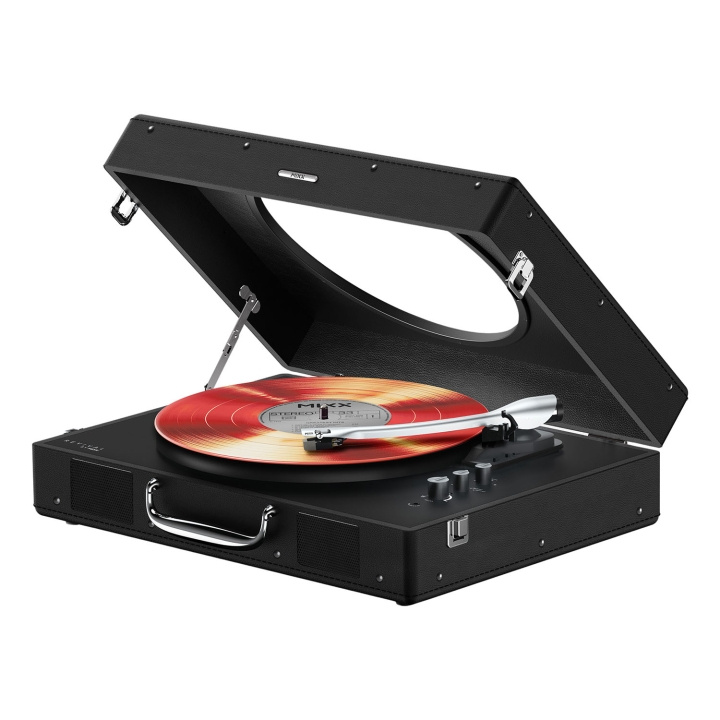 MIXX Vinylskivspelare Revival 65 Svart in de groep HOME ELECTRONICS / Audio & Beeld / Thuisbioscoop, Hifi en Draagbaar / Compacte stereo- en platenspelers bij TP E-commerce Nordic AB (D16478)