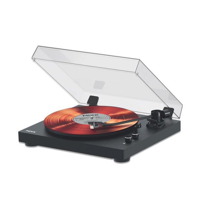 MIXX Vinylskivspelare Analog 5 Stereo Svart in de groep HOME ELECTRONICS / Audio & Beeld / Thuisbioscoop, Hifi en Draagbaar / Compacte stereo- en platenspelers bij TP E-commerce Nordic AB (D16481)