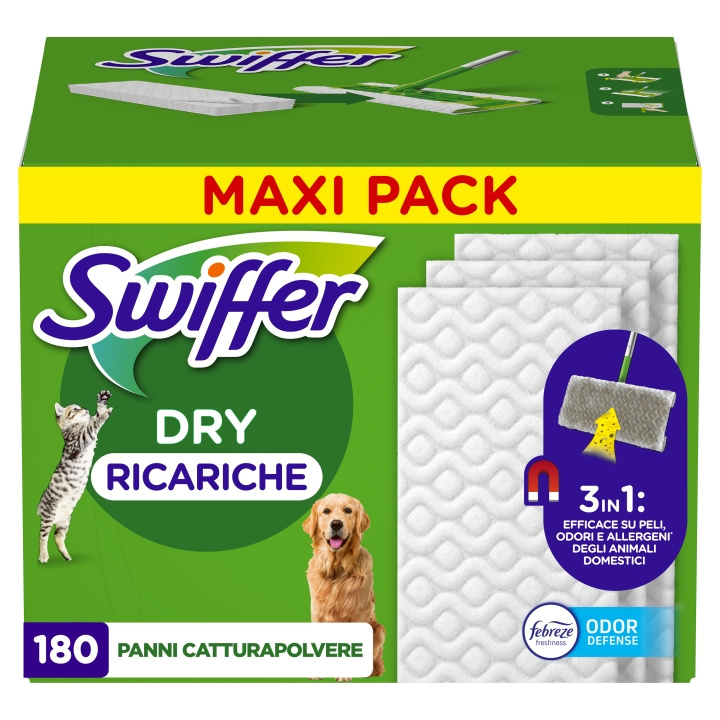 Swiffer Torra Rengöringsdukar för golv 30st Husdjur in de groep HUISHOUDEN & TUIN / Schoonmaakproducten / Overige schoonmaakaccessoires bij TP E-commerce Nordic AB (D16503)