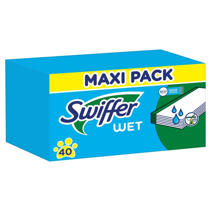 Swiffer Fuktiga rengöringsdukar för golv 40st Husdjur in de groep HUISHOUDEN & TUIN / Schoonmaakproducten / Overige schoonmaakaccessoires bij TP E-commerce Nordic AB (D16505)