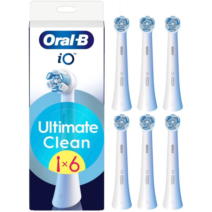 Oral B Borsthuvud iO Ultimate Clean 6st in de groep BEAUTY & HEALTH / Mondverzorging / Elektrische tandenborstelaccessoires bij TP E-commerce Nordic AB (D16512)