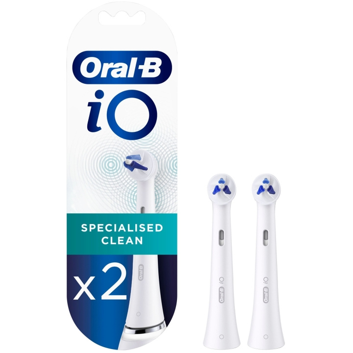 Oral B Borsthuvud iO Specialised Clean 2st in de groep BEAUTY & HEALTH / Mondverzorging / Elektrische tandenborstelaccessoires bij TP E-commerce Nordic AB (D16526)