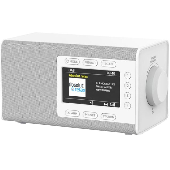 Soundmaster Bordsradio med färg-display och förvalsknappar in de groep HOME ELECTRONICS / Audio & Beeld / Thuisbioscoop, Hifi en Draagbaar / Radio & Wekkers / Draadloze audiozender bij TP E-commerce Nordic AB (D16544)
