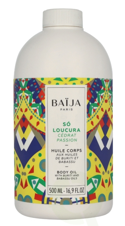 Baija Paris Baija So Loucura Body Oil Citron Passion Fruit 500 ml in de groep BEAUTY & HEALTH / Huidsverzorging / Lichaamsverzorging / Lichaamsolie bij TP E-commerce Nordic AB (D16577)