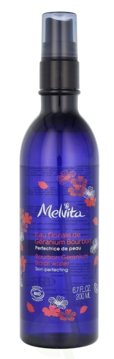 Melvita Bourban Geranium Floral water 200 ml in de groep BEAUTY & HEALTH / Huidsverzorging / Gezicht / Schoonmaak bij TP E-commerce Nordic AB (D16618)