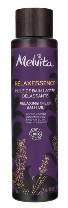 Melvita Relaxessence Relaxing Milky Bath Oil 140 ml in de groep BEAUTY & HEALTH / Huidsverzorging / Lichaamsverzorging / Bad- en douchegels bij TP E-commerce Nordic AB (D16630)