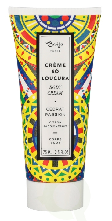 Baija Paris Baija So Loucura Body Cream Citron Passion Fruit 75 ml in de groep BEAUTY & HEALTH / Huidsverzorging / Lichaamsverzorging / Body lotion bij TP E-commerce Nordic AB (D16655)